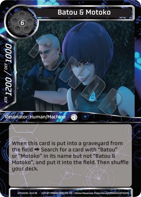 Batou & Motoko