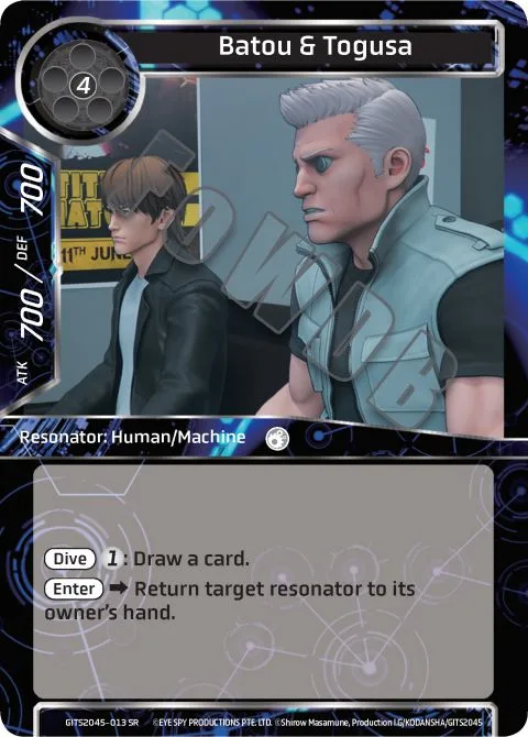 Batou & Togusa