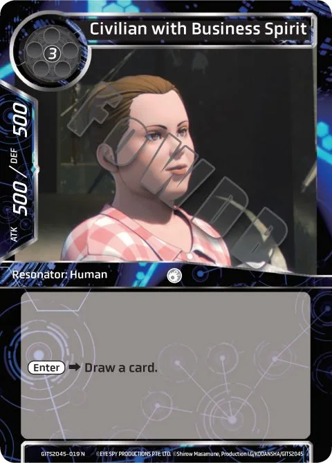 Civilian with Business Spirit
