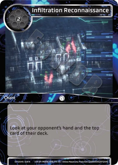Infiltration Reconnaissance