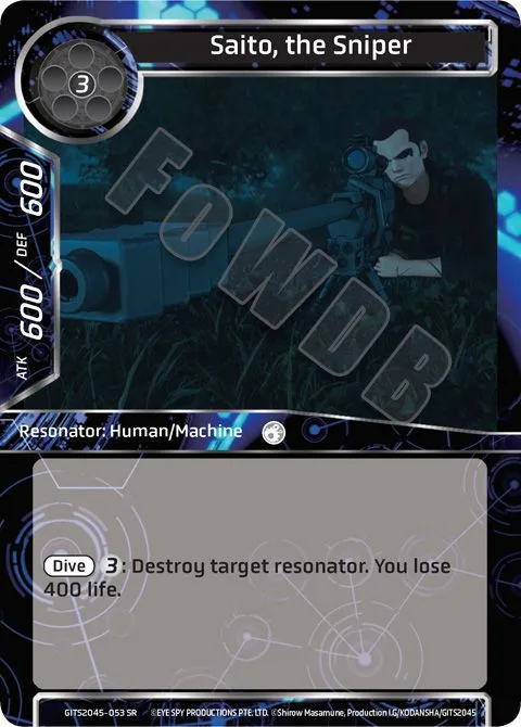 Saito, the Sniper