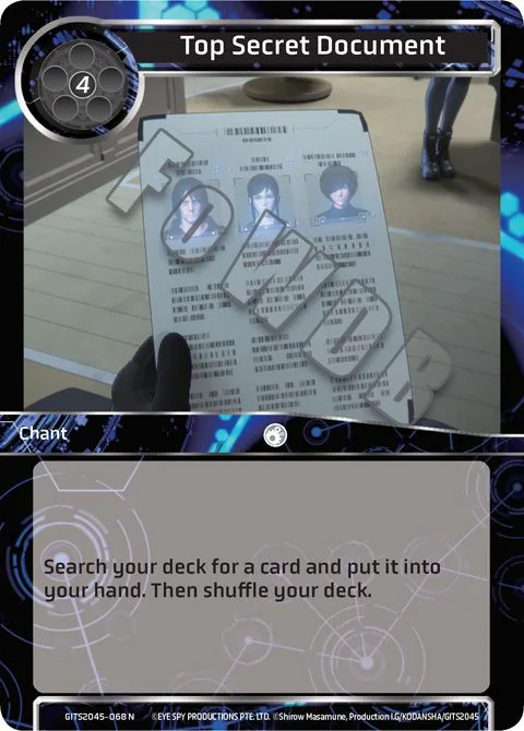 Top Secret Document