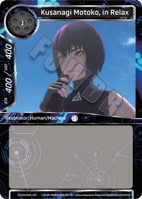 Kusanagi Motoko, in Relax