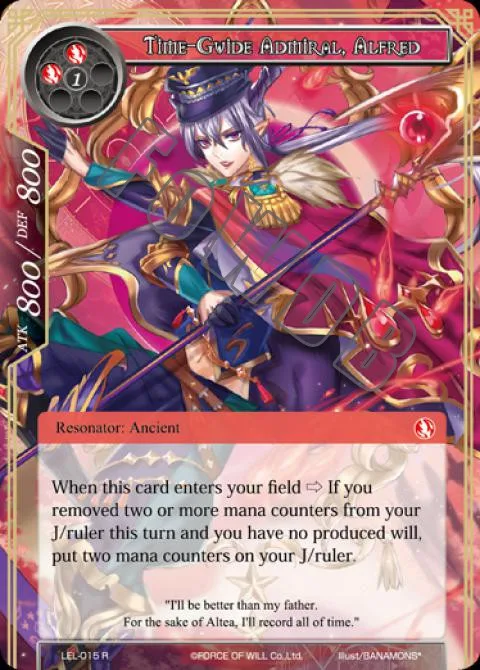 Time-Guide Admiral, Alfred
