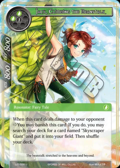 Jack, Climbing the Beanstalk