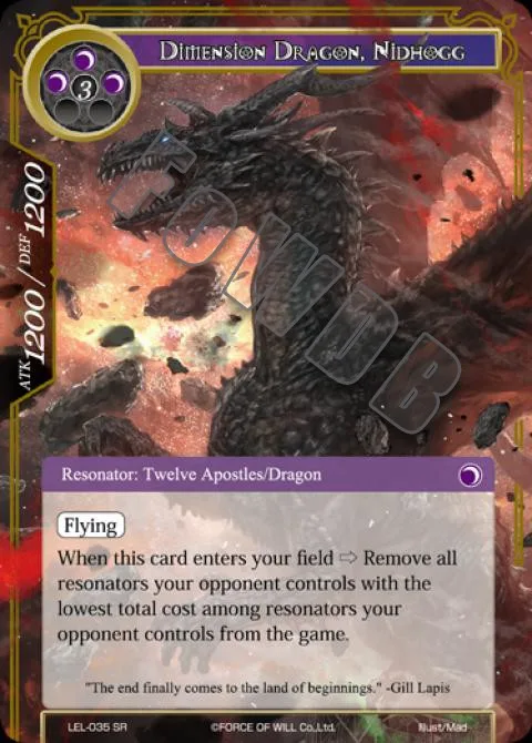 Dimension Dragon, Nidhogg