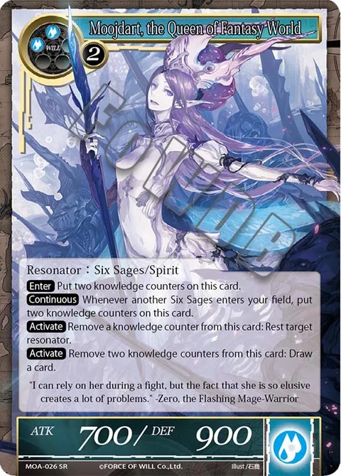 Moojdart, the Queen of Fantasy World