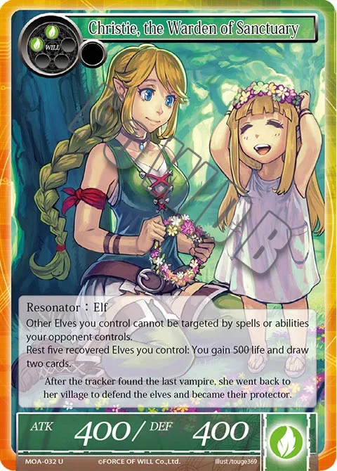 Christie, the Warden of Sanctuary