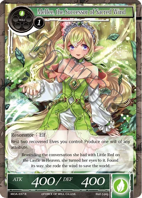 Melfee, the Successor of Sacred Wind