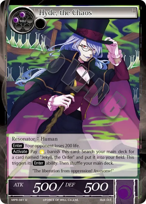Hyde, the Chaos