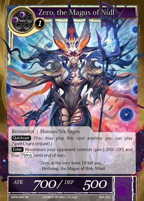Zero, the Magus of Null