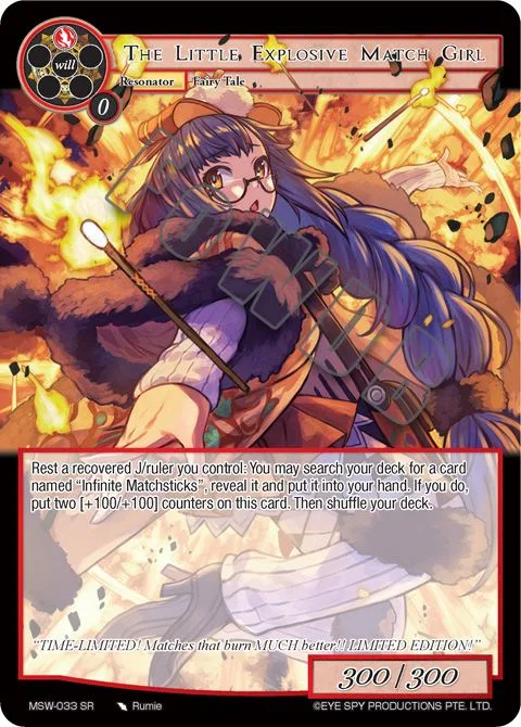 The Little Explosive Match Girl