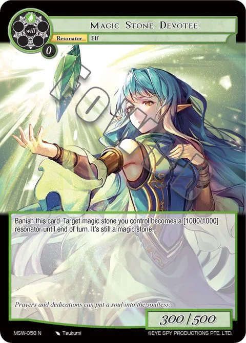 Magic Stone Devotee