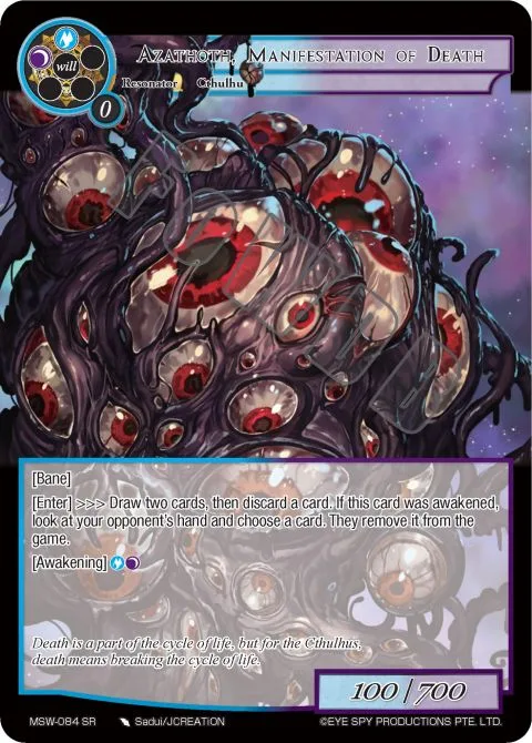 Azathoth, Manifestation of Death