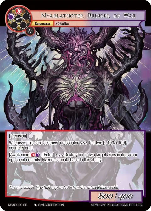 Nyarlathotep, Bringer of War