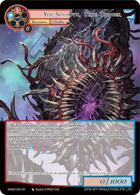 Yog-Sothoth, True Hunger