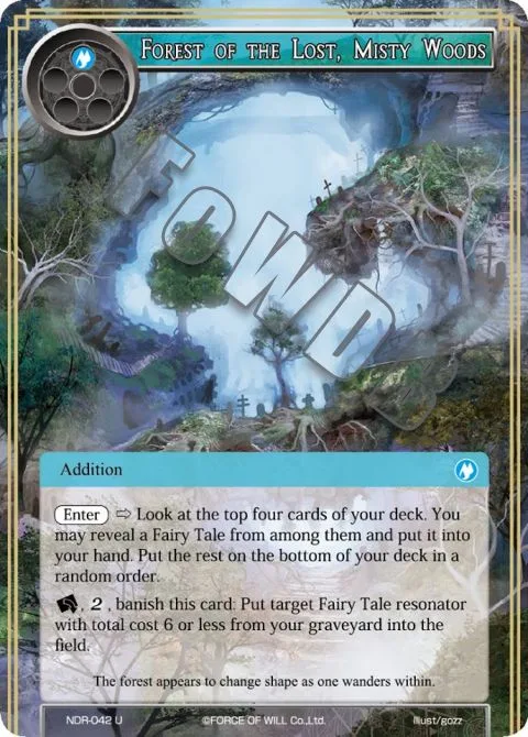 Forest of the Lost, Misty Woods