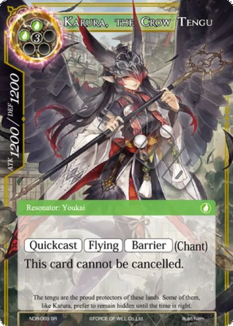 Karura, the Crow Tengu
