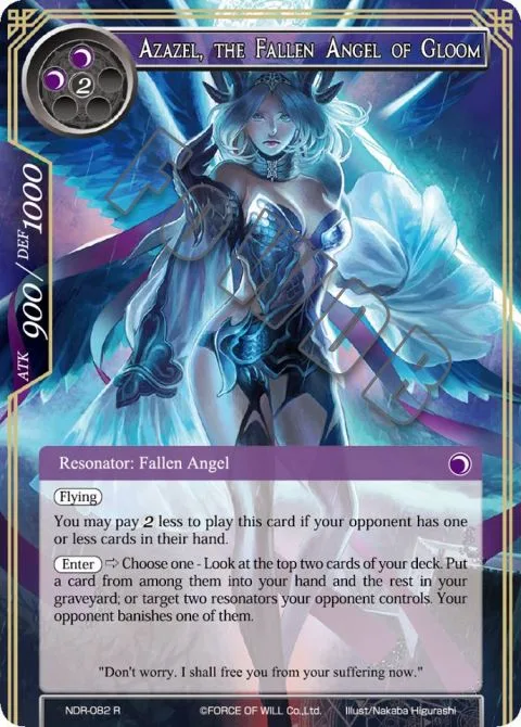 Azazel, the Fallen Angel of Gloom