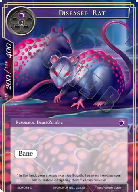 Diseased Rat