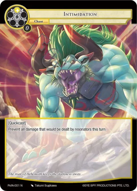 Intimidation