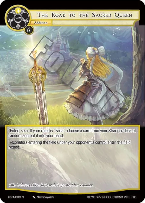 The Road to the Sacred Queen