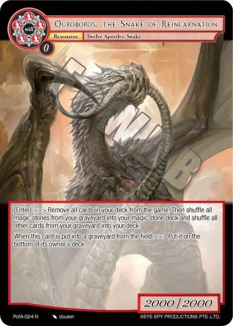 Ouroboros, the Snake of Reincarnation