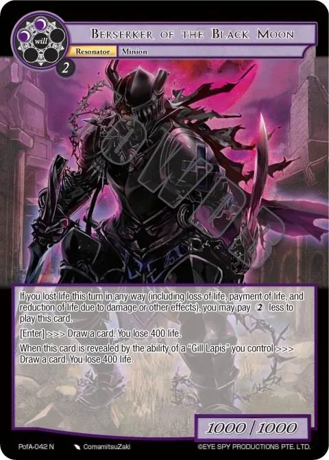 Berserker of the Black Moon