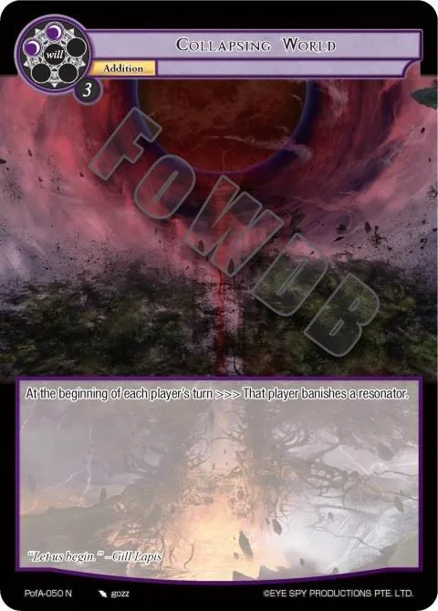 Collapsing World