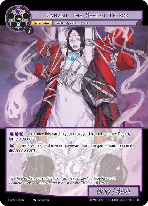 Izanami, the Sealed Terror