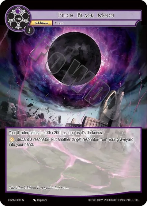 Pitch Black Moon
