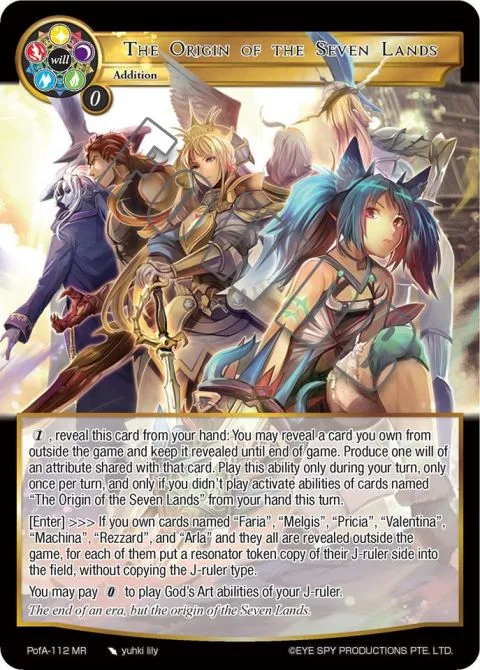 The Origin of the Seven Lands