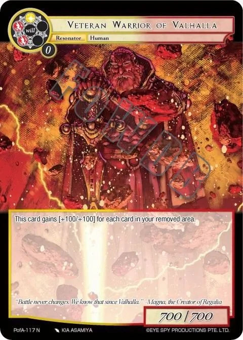 Veteran Warrior of Valhalla