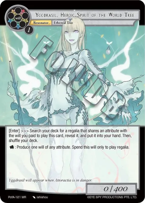 Yggdrasil, Heroic Spirit of the World Tree