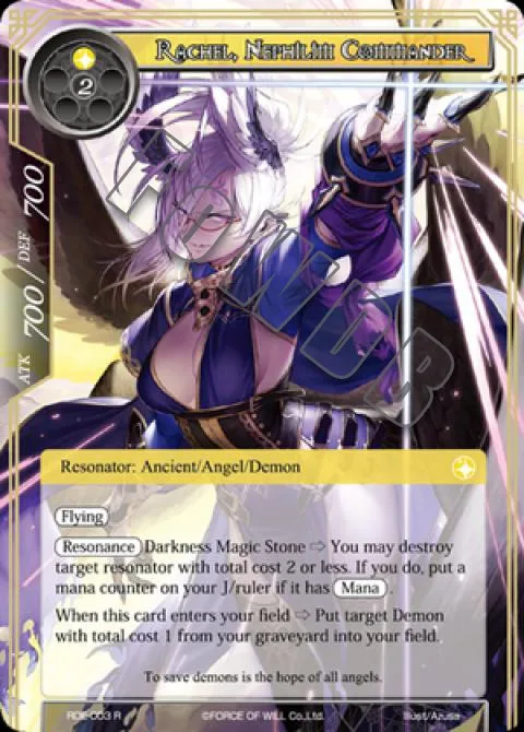 Rachel, Nephilim Commander
