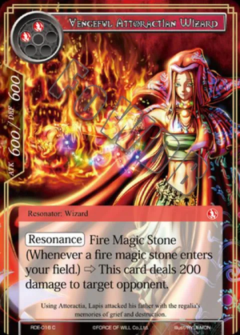 Vengeful Attoractian Wizard