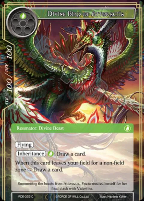 Divine Bird of Attoractia