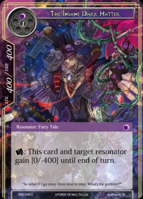 The Insane Dark Hatter