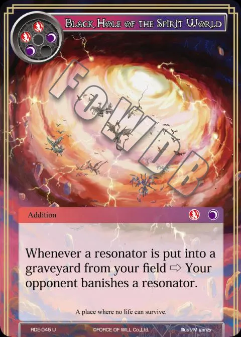 Black Hole of the Spirit World
