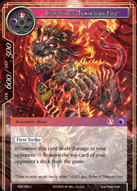Cryptid of Tenacious Fire