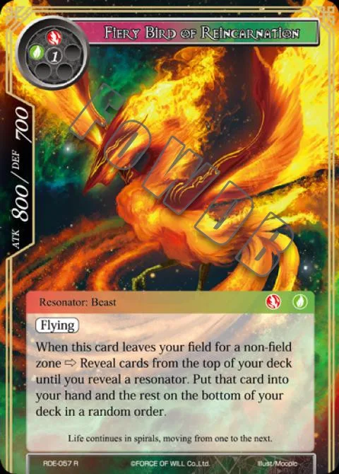 Fiery Bird of Reincarnation