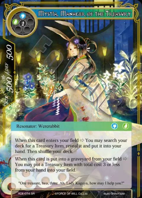 Mystia, Manager of the Treasury