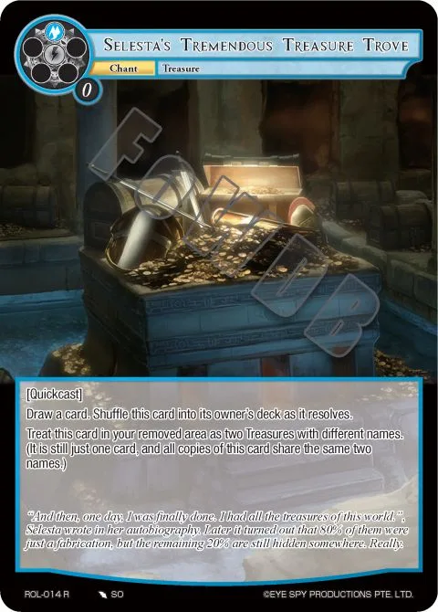Selesta's Tremendous Treasure Trove