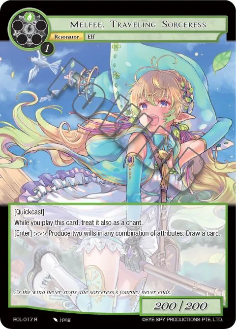 Melfee, Traveling Sorceress