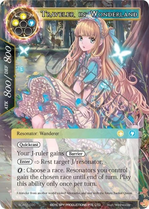 Traveler in Wonderland