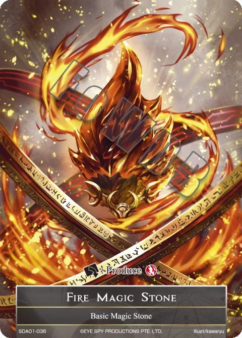 Fire Magic Stone