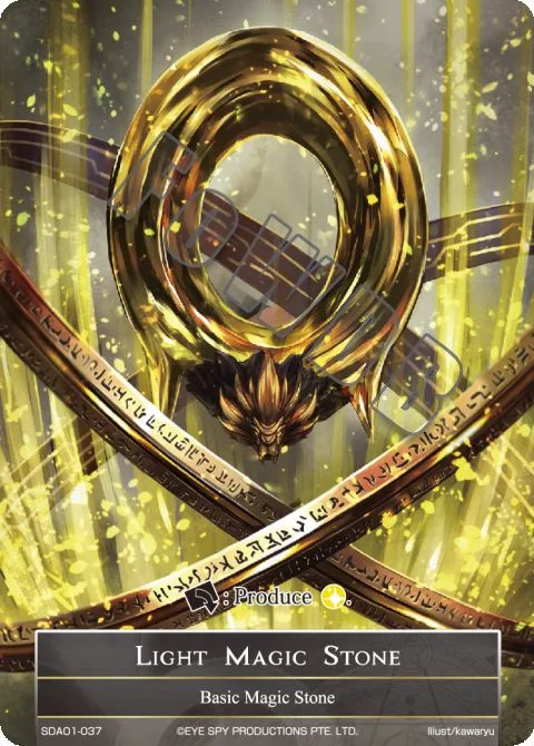 Light Magic Stone