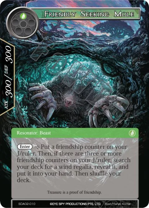 Friendly Seeking Mole