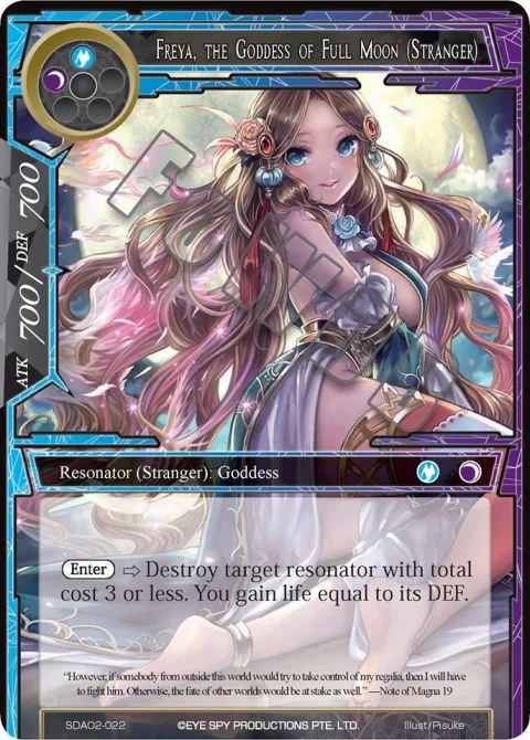 Freya, the Goddess of Full Moon (Stranger)