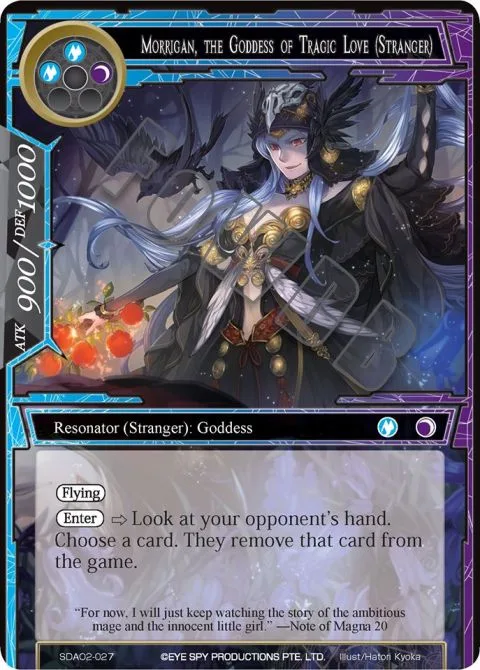 Morrigan, the Goddess of Tragic Love (Stranger)
